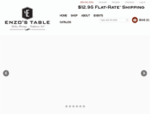 Tablet Screenshot of enzostable.com